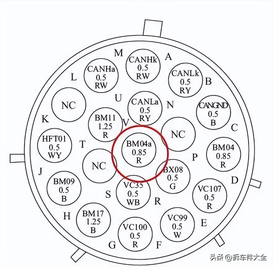 新能源电动汽车维修_新能源电动汽车电池管理系统故障排除_比亚迪唐高压电池采样线故障排除
